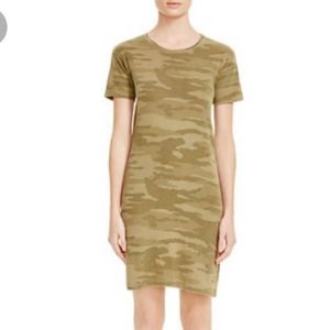Current/Elliott Camo shirt dress